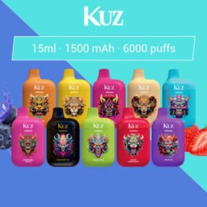 KUZ – 6000 PUFFS 10 PACK