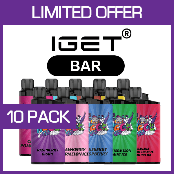 IGET BAR – 3500 PUFFS – 10 PACK